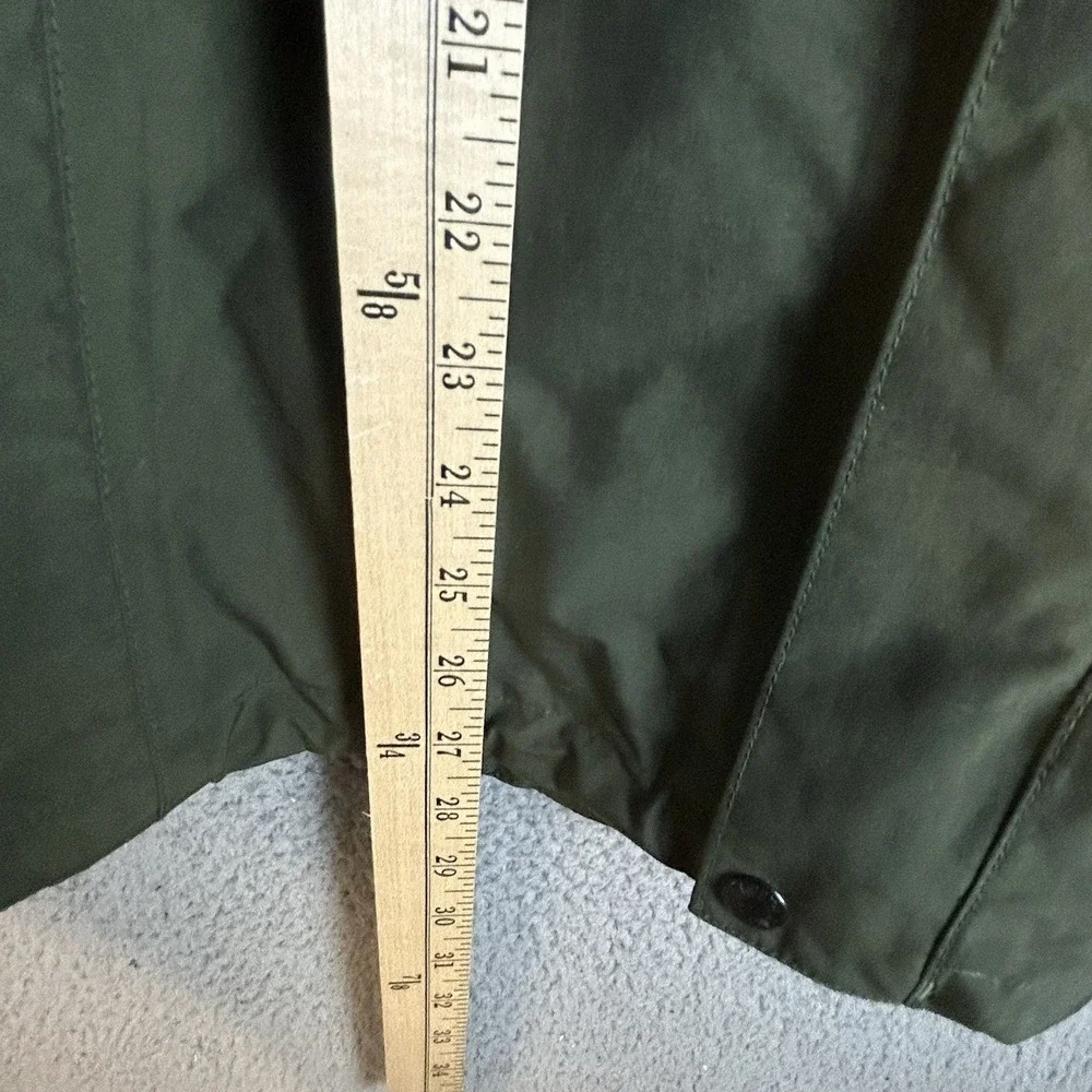 VINTAGE NORTH FACE MEN'S Hyvent Mountain JACKET Size Medium GREEN & BLACk